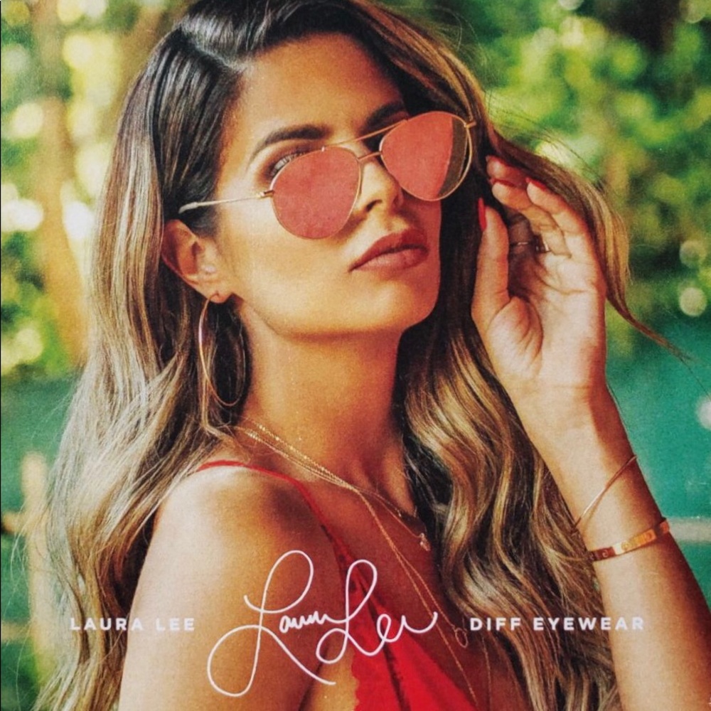 DIFF Laura Lee Peachy Sunglasses